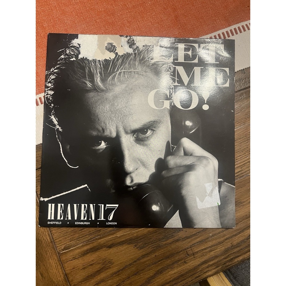 Heaven 17 Let Me Go! Rare 3 mixes 12" Record In Mint Condition Pristine!